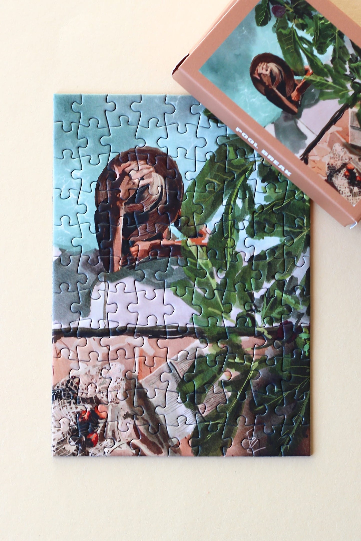 Piecely Pool Break Minipuzzle, 99 Teile
