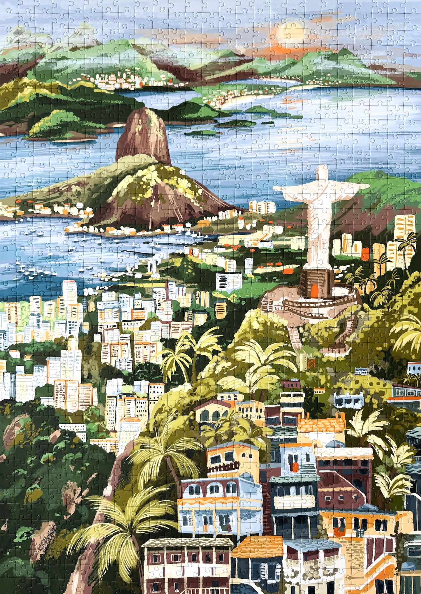 Piecely Rio de Janeiro Puzzle, 1000 Teile