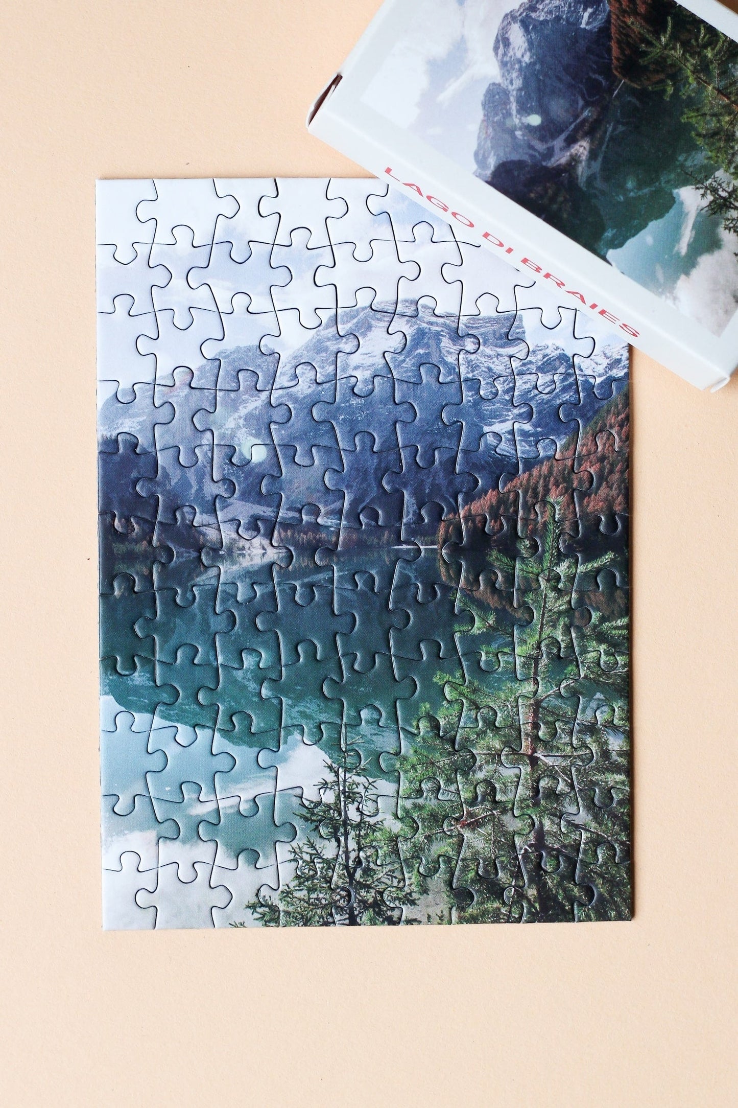 Puzzlery Lago Di Braies Minipuzzle, 99 Teile