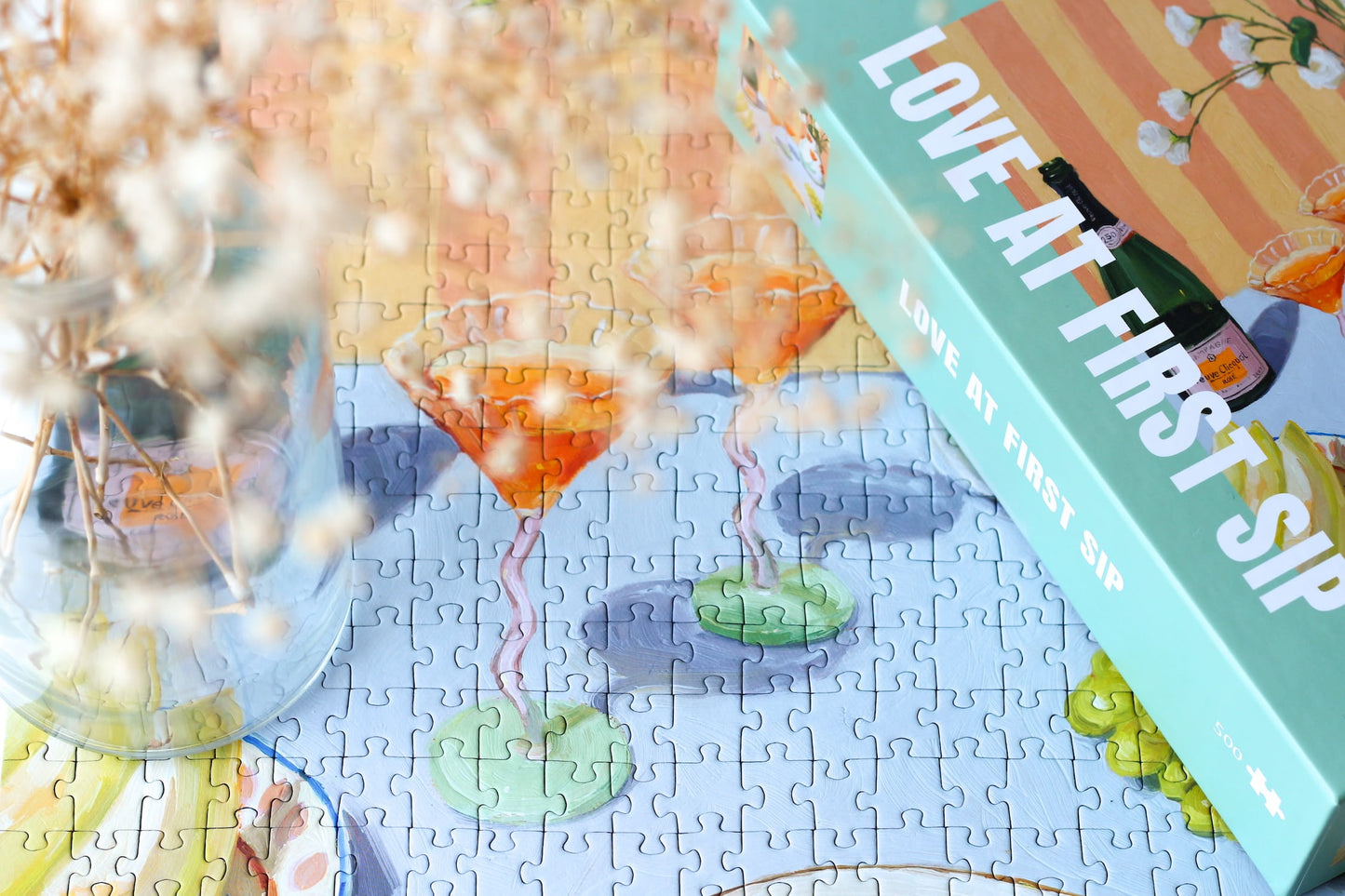 Piecely Love at First Sip Puzzle, 500 Teile