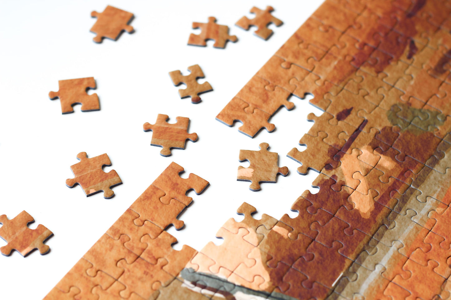 Piecely Menton France Puzzle, 1000 Teile