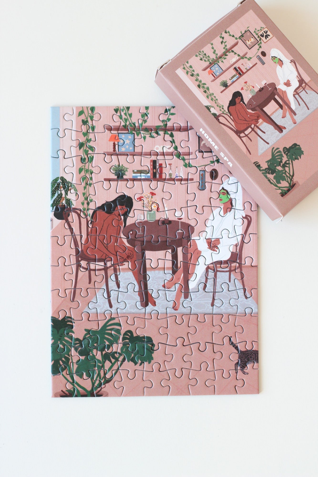 Piecely Home Spa Minipuzzle, 99 Teile