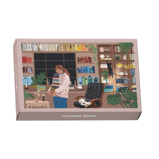 Piecely Reading Room Minipuzzle, 99 Teile