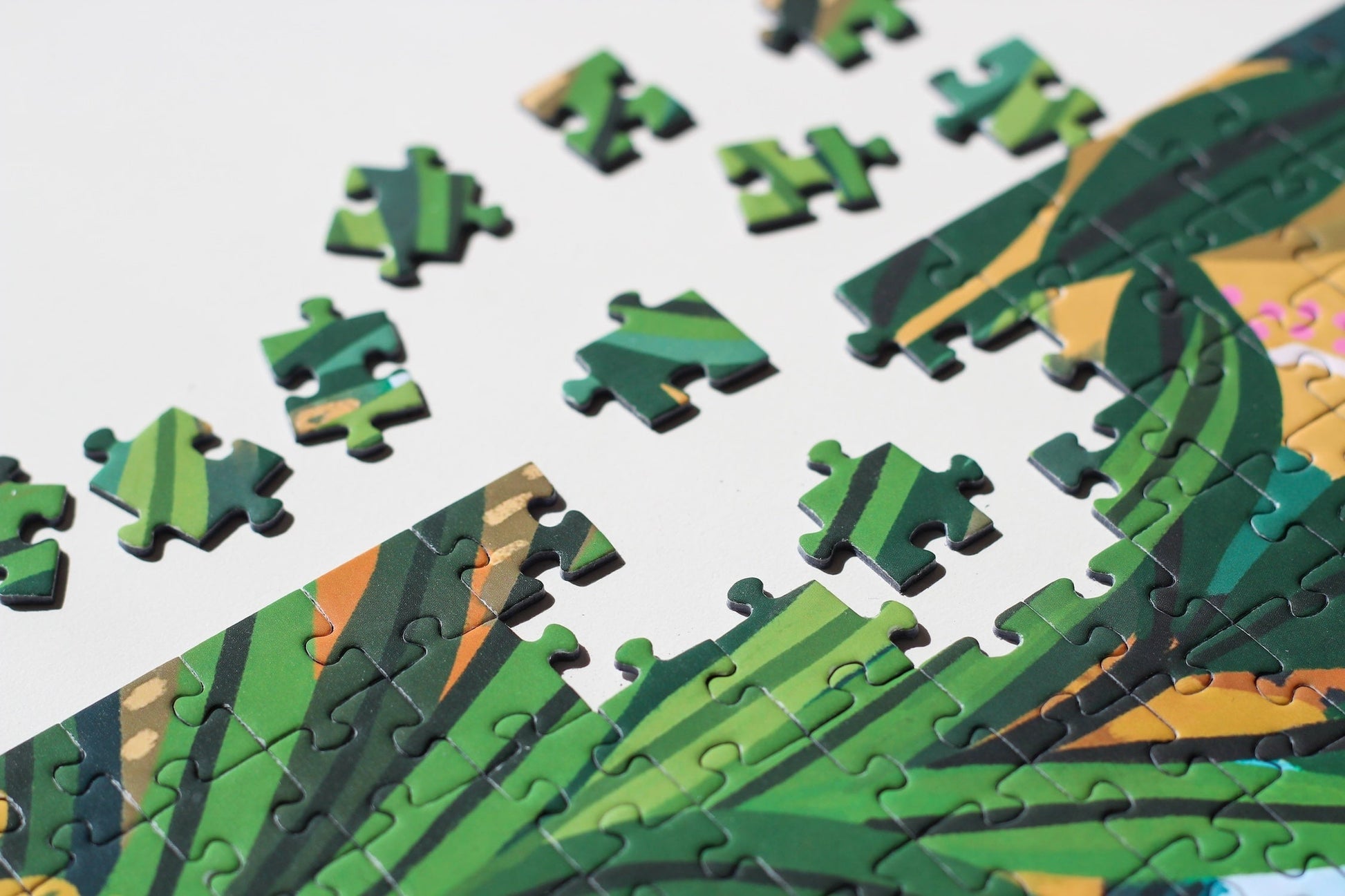 1000-teiliges plastikfreies Puzzle für Erwachsene, das den Mount Snowdon im Snowdonia Nationalpark zeigt.