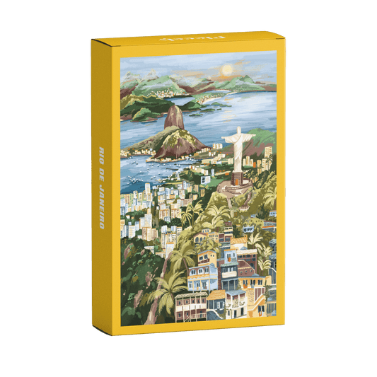 Piecely Rio de Janeiro Minipuzzle, 99 Teile